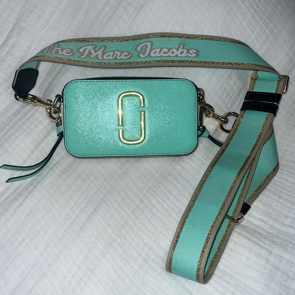 Marc Jacobs Snapshot Crossbody Bag, Mint Julep